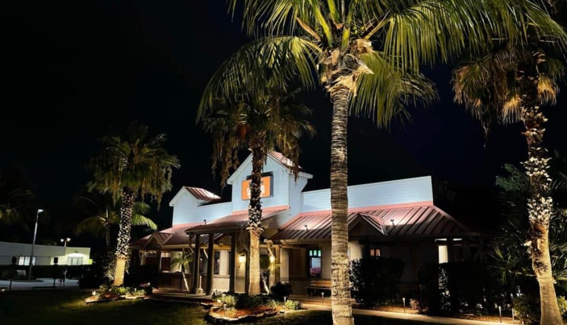 commercial landscape lighting melbourne florida