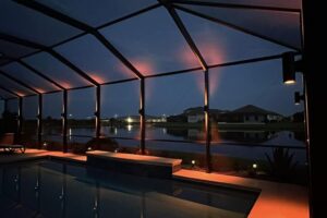 viera pool sconce lighting insllation, best landscape lighting design and installation services Melbourne FL, Brevard County landscape lighting design