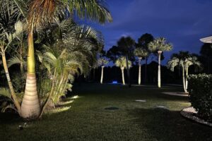 best landscape lighting design and installation services Melbourne FL, Brevard County landscape lighting design